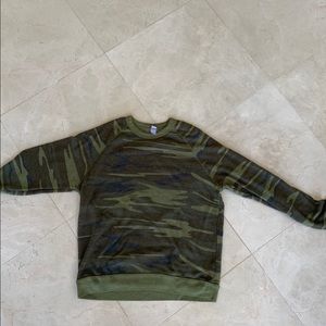 Camo sweatshirt